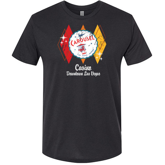 Carousel Hotel and Casino, Las Vegas, Triblend Tee